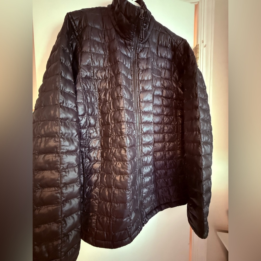 The North Face black Quilted Jacket thermoball